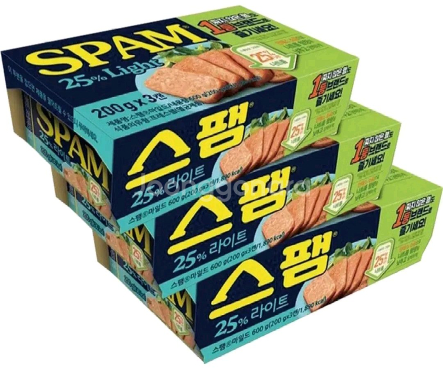 스팸 200Gx9캔 마일드25%라이트--0