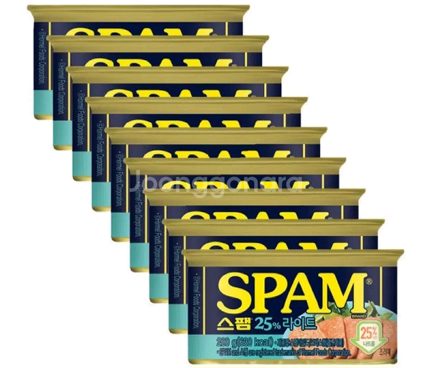 스팸 200Gx9캔 마일드25%라이트--1
