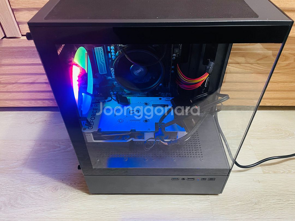 게이밍/영상작업용 PC-RTX4060+라이젠7 2700X+[쿨러+케이스 새것]--1