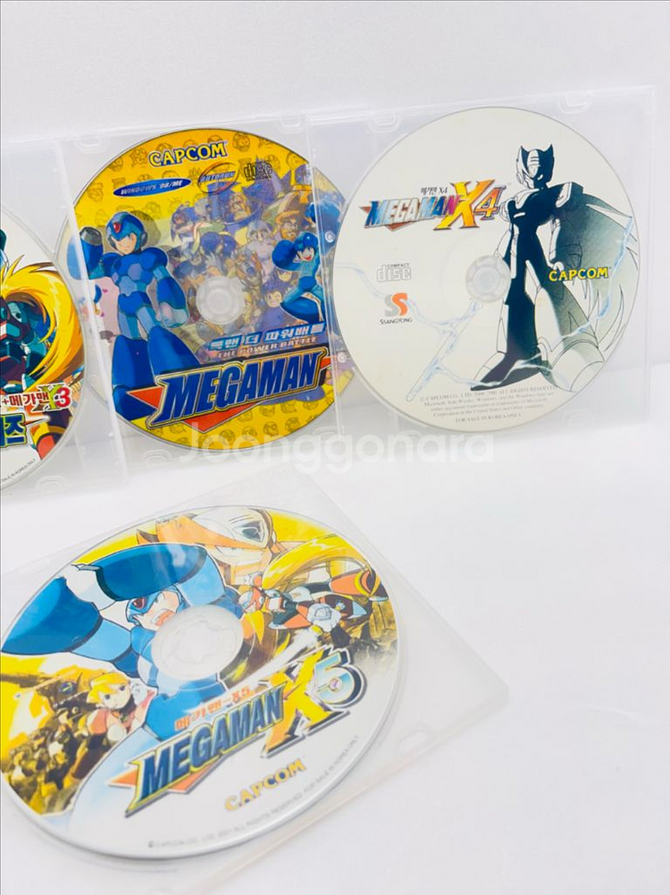 일괄) 메가맨 시리즈 게임 CD 시디 록맨--2