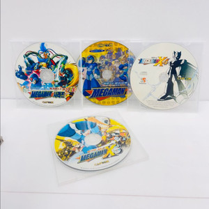 일괄) 메가맨 시리즈 게임 CD 시디 록맨