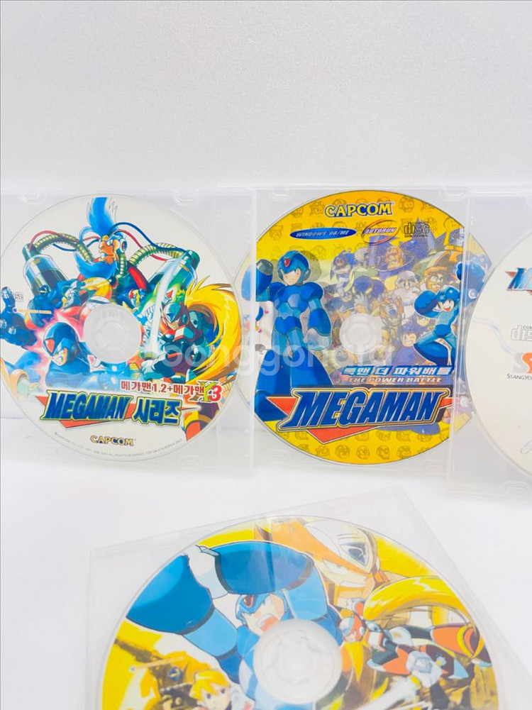 일괄) 메가맨 시리즈 게임 CD 시디 록맨--1