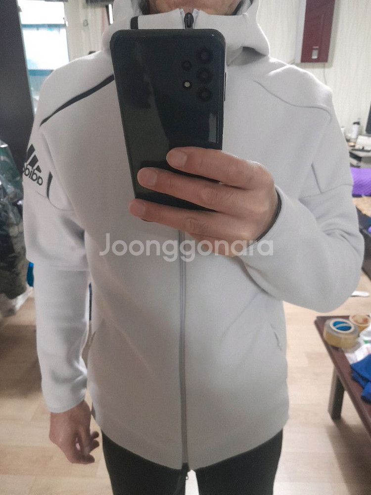 아디다스기모집업자켓남성큰100사이즈--7