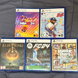 PS5 게임 타이틀 팔아요