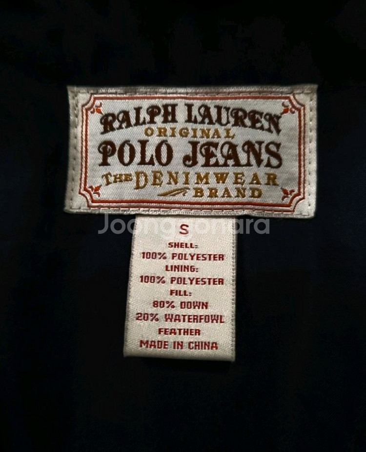 66)랄프로렌 폴로진스 POLO JEANS여성 다운패딩--3