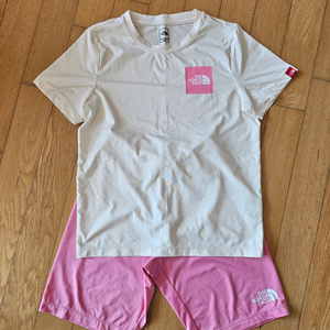 노스페이스키즈 여름 세트 (티셔츠+반바지+바람막이)