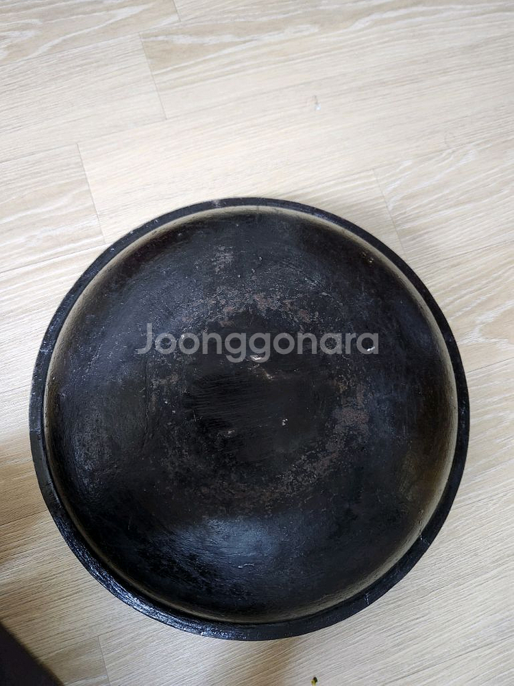 무쇠솥ㅡ전골,후라이팬으로 쓰는솥ㅡ지름30cm 깊이10cm--3