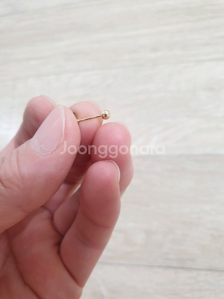 14k 하트 피어싱--4