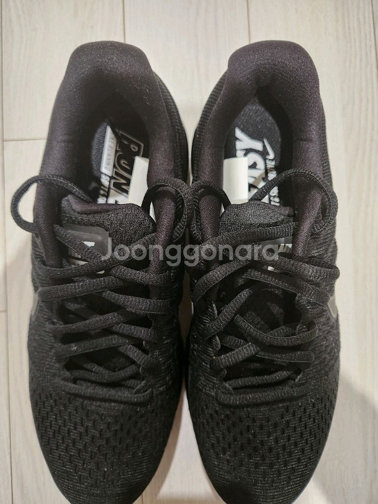 나이키 에어맥스 2017 러닝화 트리플 블랙 849559-004 245새상품 아직 한번도 안신었어요^^--2