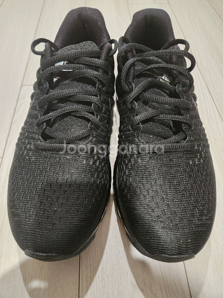 나이키 에어맥스 2017 러닝화 트리플 블랙 849559-004 245새상품 아직 한번도 안신었어요^^--1