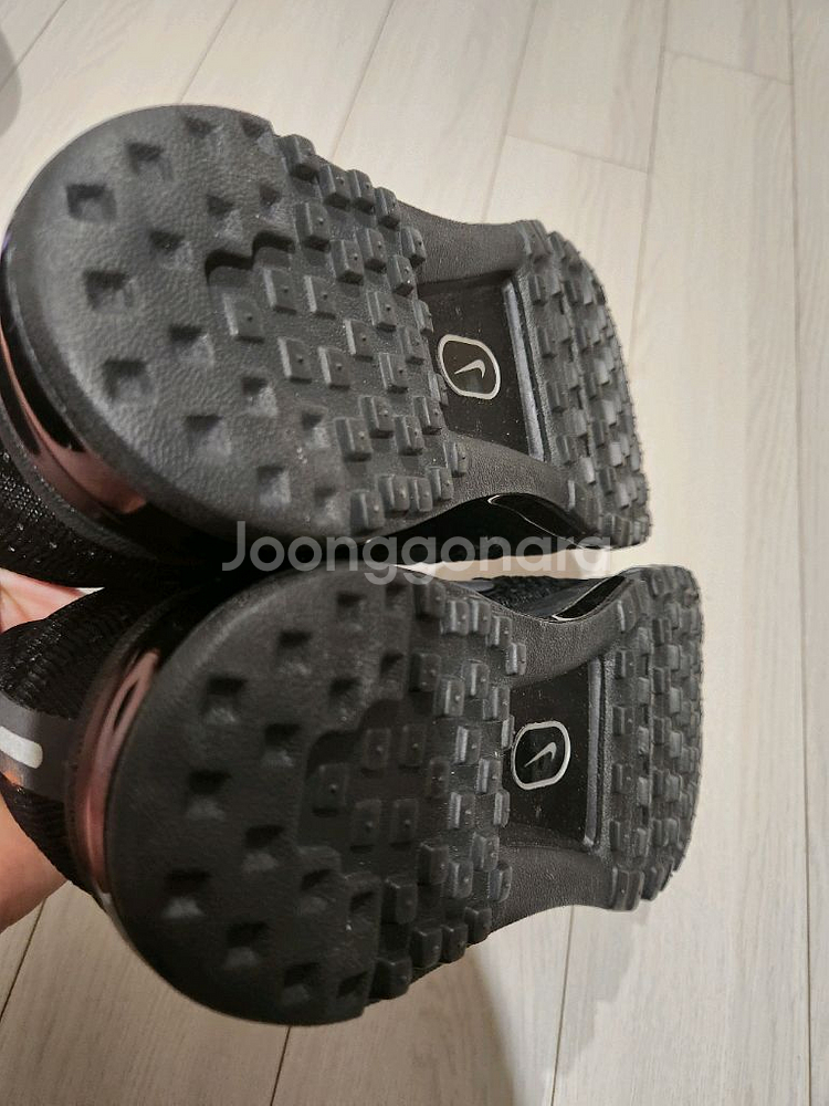 나이키 에어맥스 2017 러닝화 트리플 블랙 849559-004 245새상품 아직 한번도 안신었어요^^--7