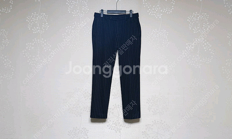 질스튜어트뉴욕 스트라이프 슬랙스--0