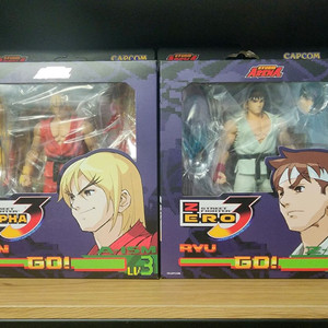 스톰아레나 스파 알파3 류+켄 팝니다. 1/12 액션피규어