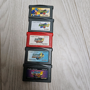 게임보이 어드밴스 록맨 에그제 GBA 일판 세트 2/3/4/4.5/5