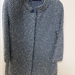 라우렐 블루니트 자켓 36사이즈