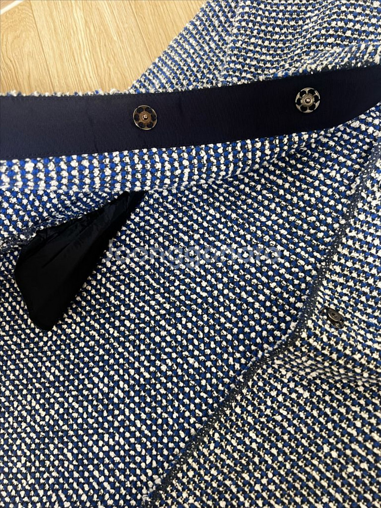 라우렐 블루니트 자켓 36사이즈--4