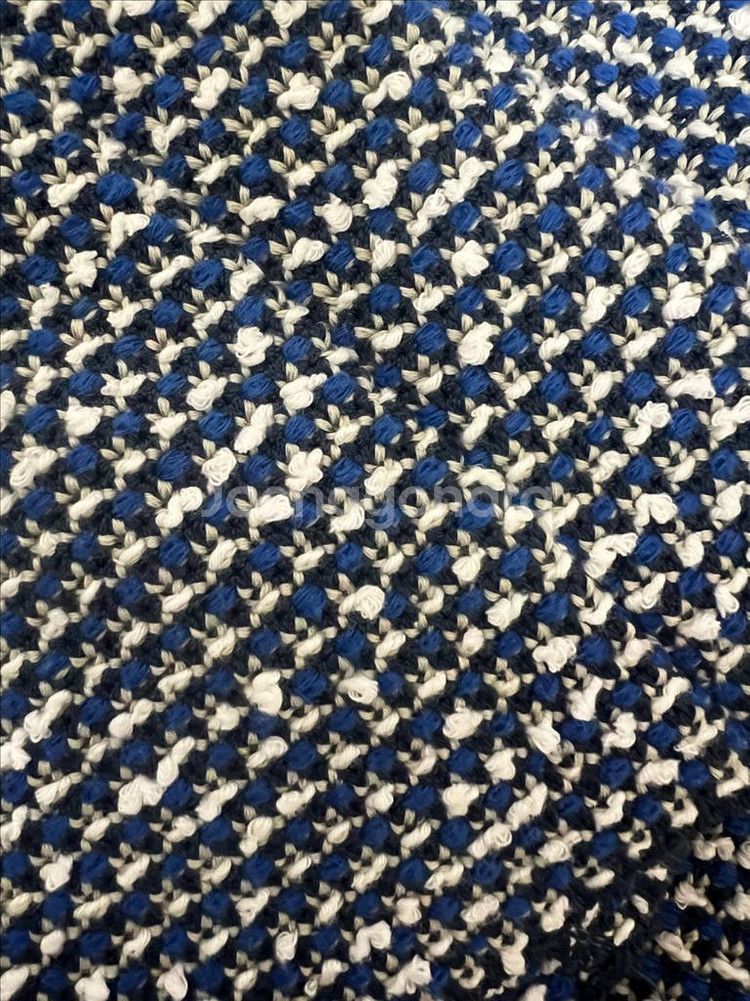 라우렐 블루니트 자켓 36사이즈--3