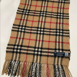 버버리 체크 캐시미어 머플러