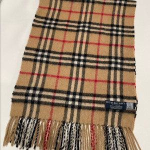버버리 체크 캐시미어 머플러