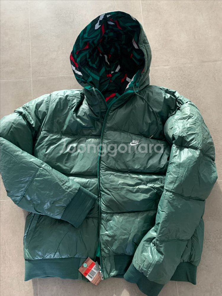 (새상품) 나이키 리버시블 다운 양면패딩,양면패딩,나이키 패딩점퍼--1