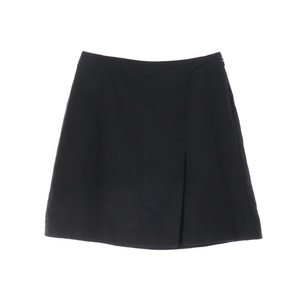 [XS]코스 린넨 블랙 A라인 미니 스커트 여름 치마