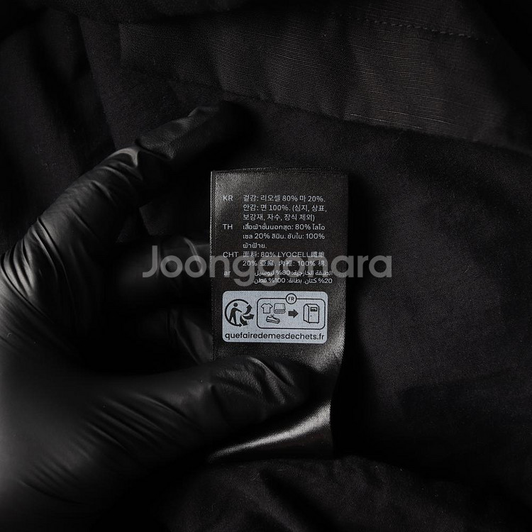 [XS]코스 린넨 블랙 A라인 미니 스커트 여름 치마--5