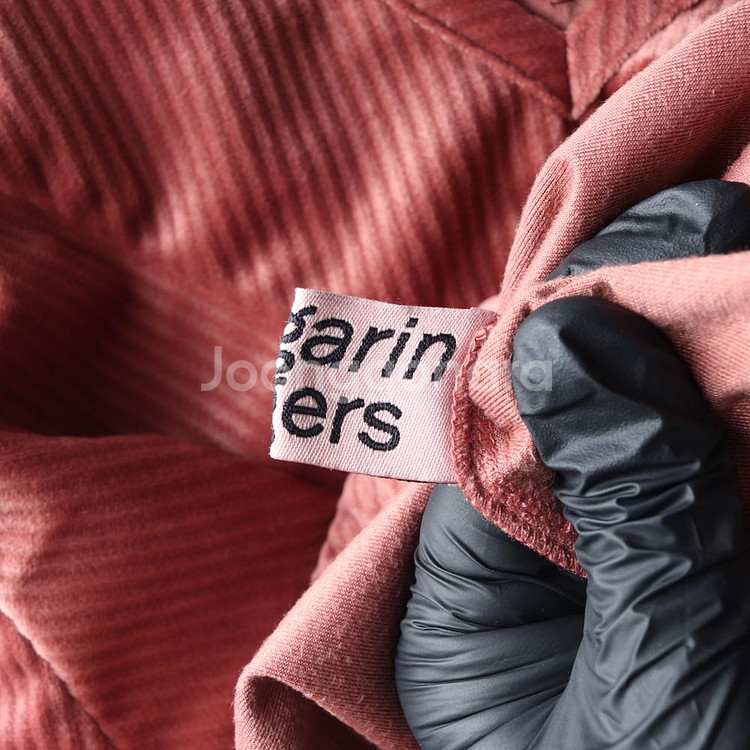 [M]마가린핑거스 벨벳 골지 브이넥 긴팔 티셔츠 블라우스--5