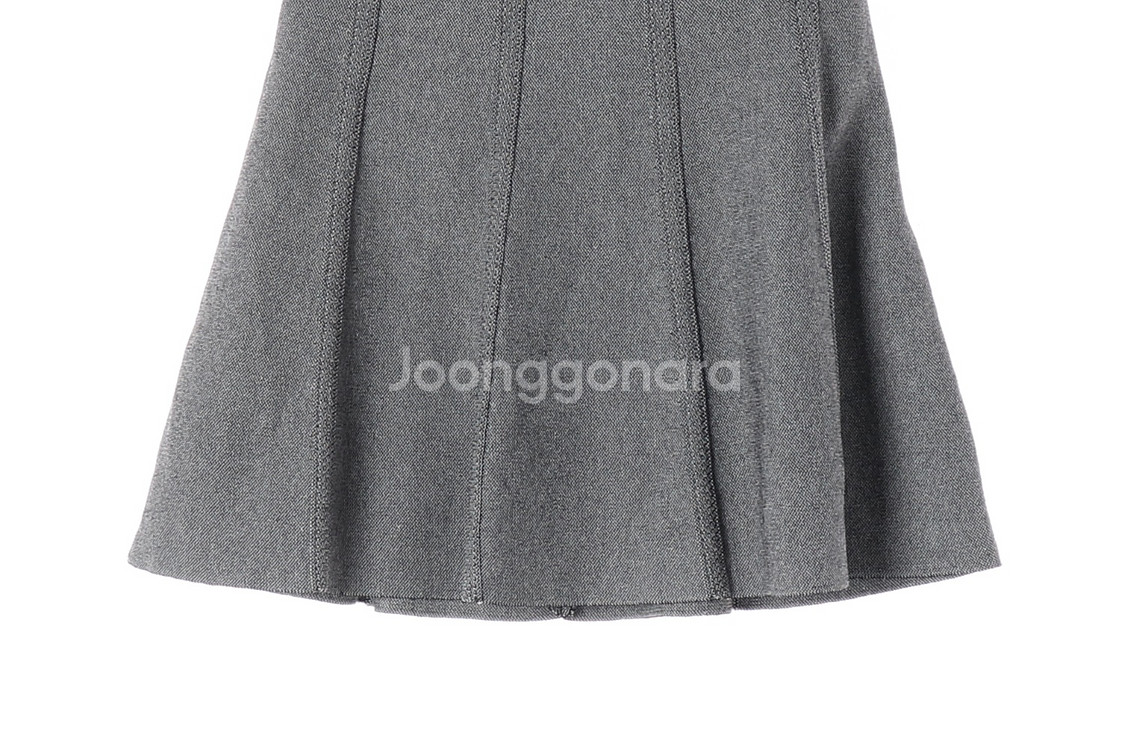 [L]자라 트위드 미니 플레어 스커트 치마--2