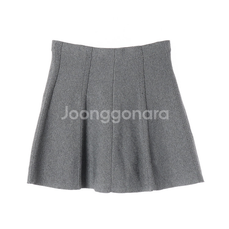 [L]자라 트위드 미니 플레어 스커트 치마--3