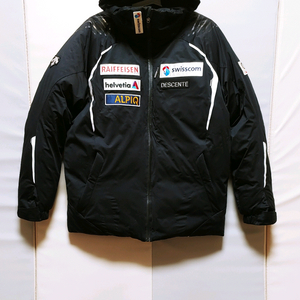 [XL] 데상트 아우디 스키 패딩점퍼 블랙1313