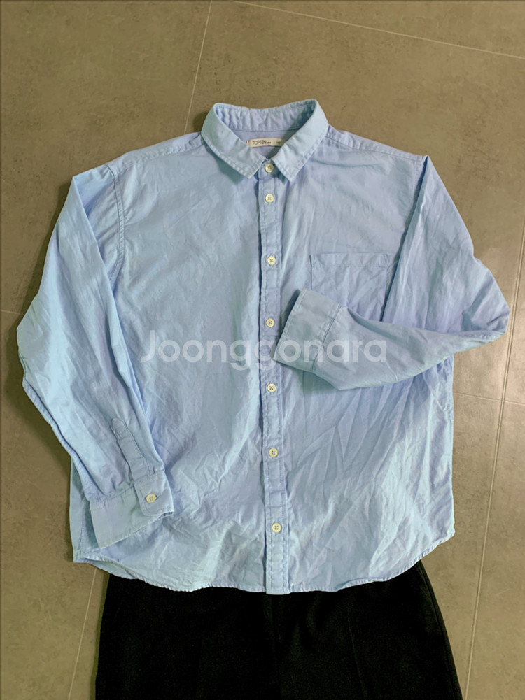 상하복 세트,7천원, 탑텐 키즈 남방,밴딩 슬랙스,남아옷,130,140--1