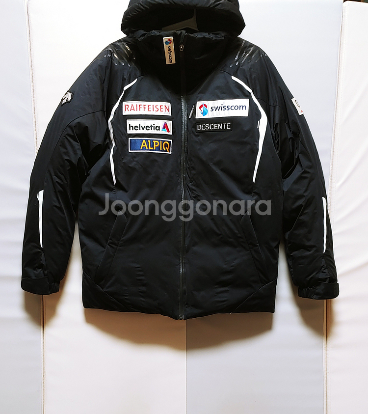 [XL] 데상트 아우디 스키 패딩점퍼 블랙1313--0