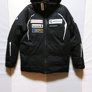 [XL] 데상트 아우디 스키 패딩점퍼 블랙1313