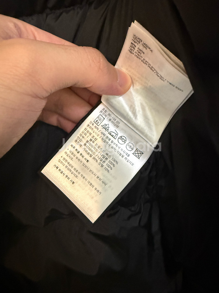 [0] 23 / 24 몽클레어 클로에 롱패딩 블랙 폭스퍼--4