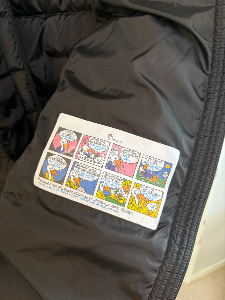 [0] 23 / 24 몽클레어 클로에 롱패딩 블랙 폭스퍼--2