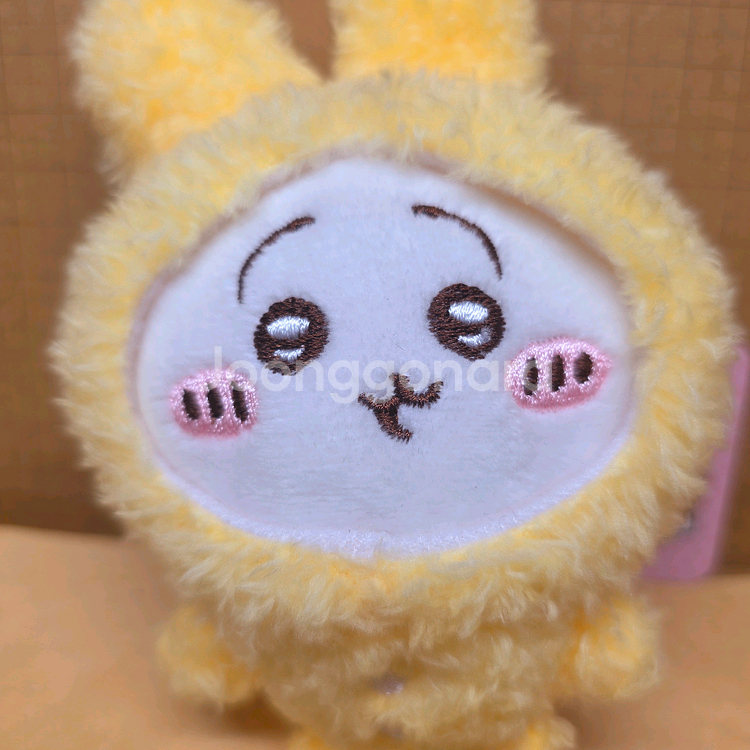 우사기 (치이카와) 키링 인형 새제품. 뽀글이우사기_--1