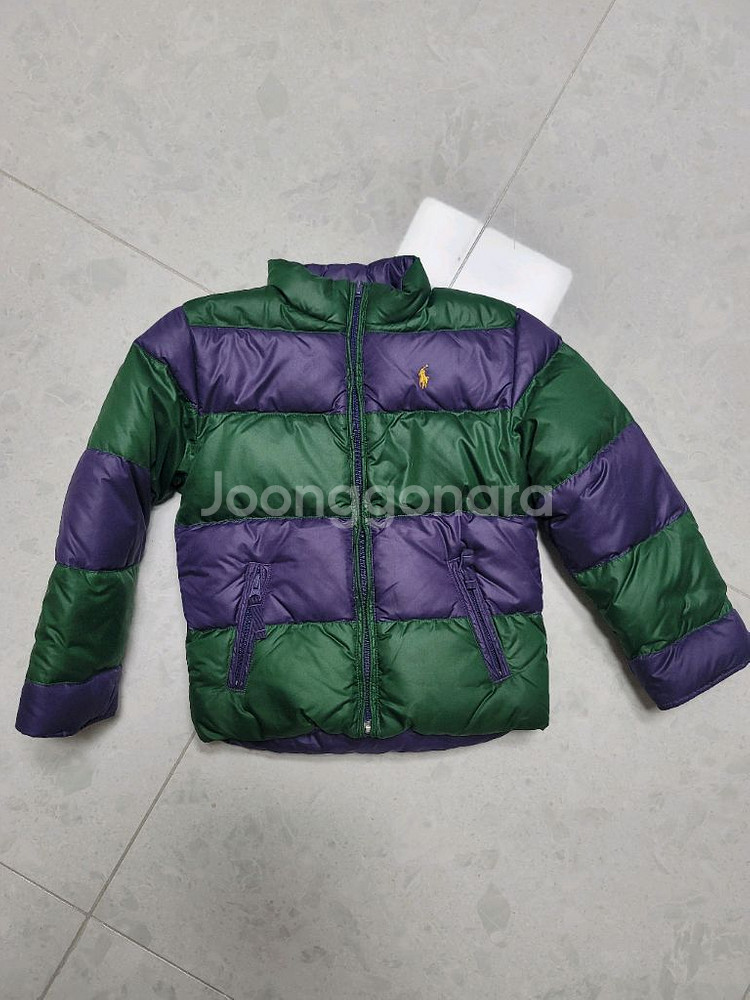 폴로 키즈 리버시블 패딩 6사이즈 상태굿--0