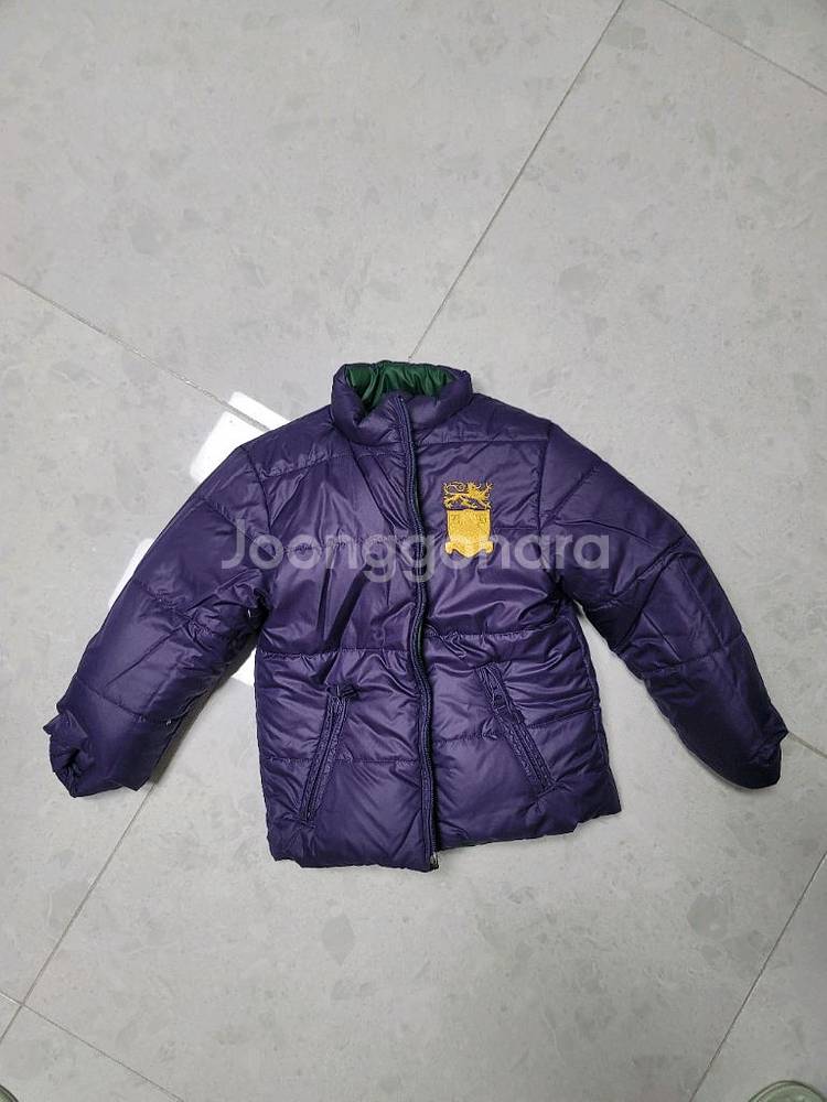 폴로 키즈 리버시블 패딩 6사이즈 상태굿--2