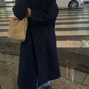 (새상품)스무스무드 드루 울 코트