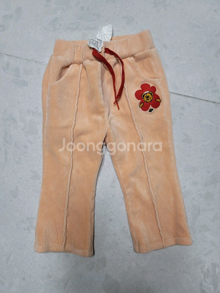 베베드피노 연핑크 골덴바지 키즈85사이즈 상태굿--0