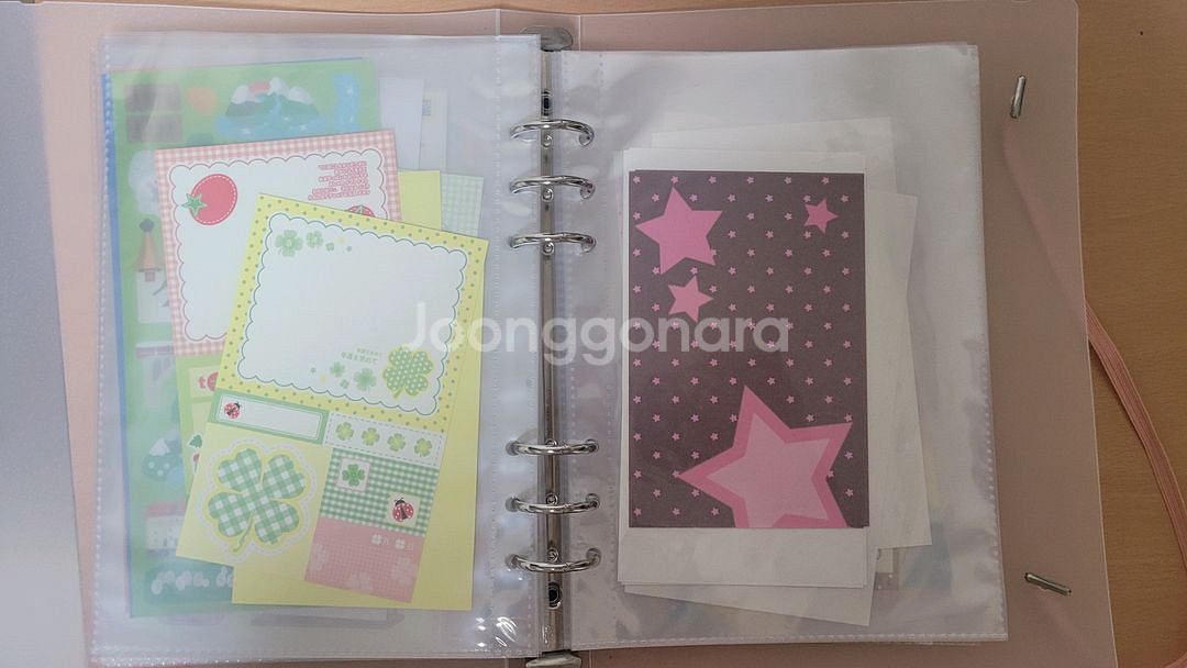 (급처!!)다꾸 처분 브랜드 씰스, 모조지 포함 바인더 일괄 양도--6