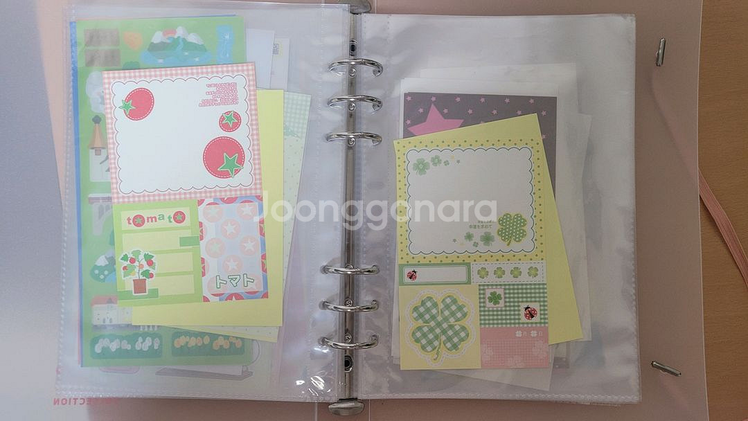 (급처!!)다꾸 처분 브랜드 씰스, 모조지 포함 바인더 일괄 양도--5