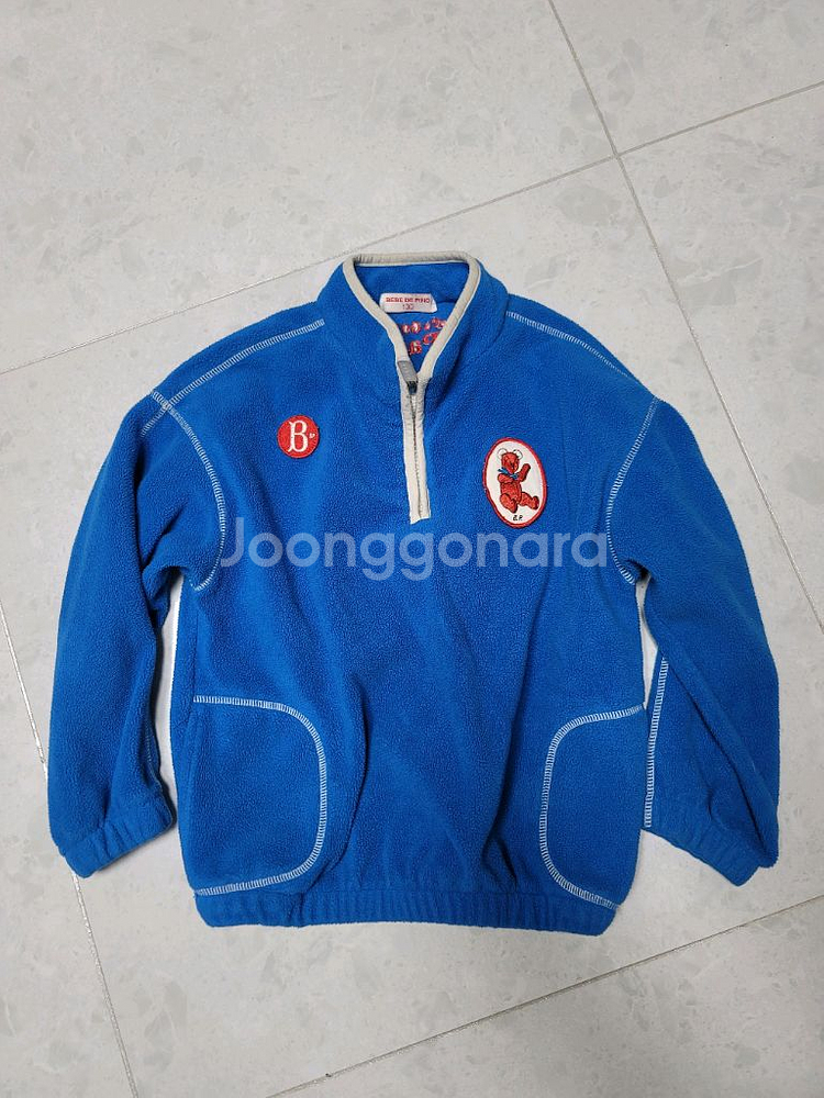 베베드피노 반집업 플리스 130사이즈 상태굿--0