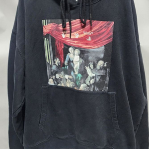 오프화이트 카라바조 페인팅 후드티 (XL)