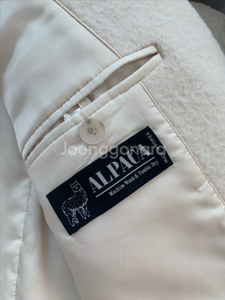 블러썸에이치컴퍼니 포니 더블브레스트 자켓 코트(차정원착용)--7