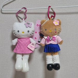 롱다리키티 태닝 교복 갸루 퀼팅 키링