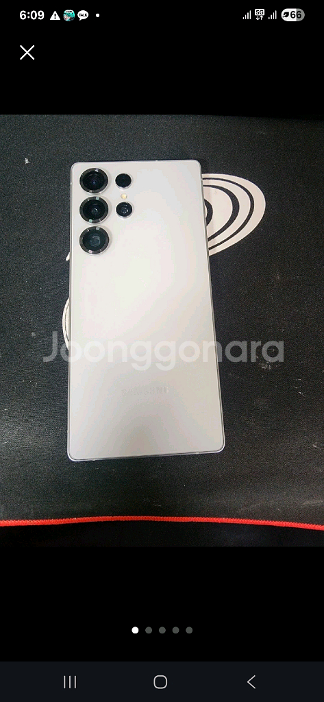 갤럭시 s25 울트라 실버화이트 512 자급제 거의새거--3