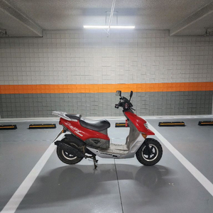 효성 프리마랠리 50cc 스쿠터 오토바이