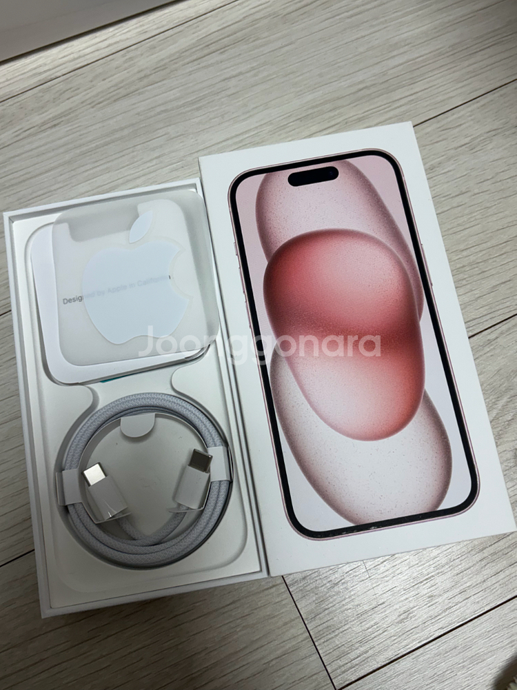 아이폰 15 핑크 128gb--8