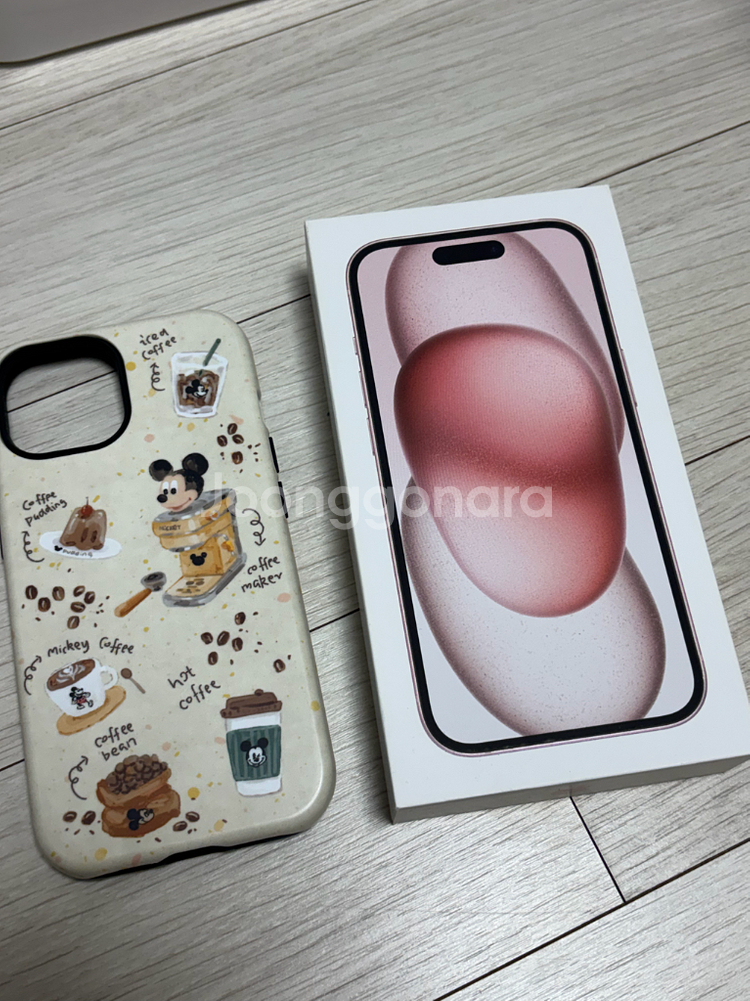 아이폰 15 핑크 128gb--7
